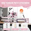 SucceBuy 12x15 palců 5 v 1 Heat Press - růžová. Pomocí Náhled obrázku produktu 3