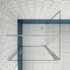100x80cm 195cm 6mm Nano Glastür Eckeinstieg Duschkabine Produktbild-Vorschau 4