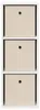 Sideboard mit Schubladen Weiß 30,5 x 27 x 84,5 cm - Produktbild-Vorschau 5