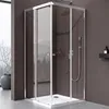 doporro Cabine de Douche en Angle Transparent 90x100cm Voir les images du produit 1