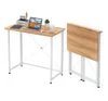 Schreibtisch Klappbar 80cm,Kleiner Computertisch Produktbild-Vorschau 1