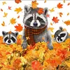 Servietten 33x33 cm - Rocky & Friends Napkin Produktbild-Vorschau 3