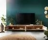 DELIFE Lowboard Budaya 220 cm Mango Natur 4 Türen schwebend Produktbild-Vorschau 4