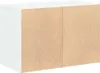 vidaXL Skříňka se 2 zásuvkami Bílá 60x31x40 cm Materiál na Náhled obrázku produktu 7