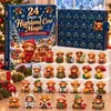 Highland Cow Adventskalender 2026 24 Stück 3D Produktbild-Vorschau 1