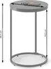 A diagram of a side table with dimensions indicated. Anteprima dell’immagine prodotto