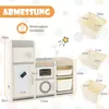GOPLUS Kinder Spielzeugregal, Kinderregal mit magnetischem Produktbild-Vorschau 5