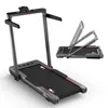 A treadmill is shown in a studio setting with a smaller inset image showing it folded. Náhled obrázku produktu