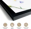 MuchoWow® MuchoWow® Gerahmtes Poster Blumen - Lila - Gelb Produktbild-Vorschau 3
