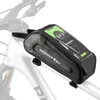 ROCKBROS borsa da bicicletta borsa da telaio borsa per Anteprima dell’immagine prodotto 1