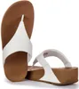 FitFlop Lulu Leather Toepost  Teenslippers - Wit - Maat 37 Produktbild-Vorschau 12