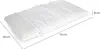 Talamo Italia Kissen für das Bett, 100%  Italy, Abnehmbares Produktbild-Vorschau 3