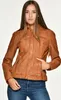 Mustang Lederjacke Amilia Damen cognac L Produktbild-Vorschau 2