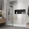 LuxeBath Nástěnná výklenek z nerezové oceli, 90x30x10 cm, Náhled obrázku produktu 7