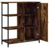 vidaXL Příborník Kouřový dub 70x30x80 cm Dřevěná konstrukce Náhled obrázku produktu 5