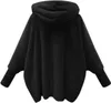ASKSA Damen Teddyjacke mit Kapuze Lang Fleece Warm Weich Produktbild-Vorschau 3