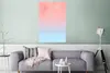 MuchoWow® Poster Aquarell - Rosa - Blau 80x120 cm - Produktbild-Vorschau 5