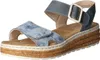 Rieker Sandale Blau Produktbild-Vorschau 3