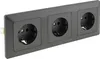 Set MILOS 3 prese di corrente + telaio a 3 poli 250V~/ 16A, Anteprima dell’immagine prodotto 9