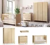 Kinderzimmer Babyzimmer komplett MAYA Set B Eiche geölt Produktbild-Vorschau 1