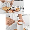 5PCS Set Rose Gold Nerezové meracie poháre 30ml-250ml Náhľad obrázku produktu 4