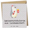 Mr. & Mrs. Panda Glückwunschkarte Imbissverkäuferin Produktbild-Vorschau 1