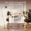 A modern home office setup with an adjustable standing desk. Anteprima dell’immagine prodotto