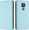 Litchi Leder Handyhülle für Motorola Moto G Play 2021 Produktbild-Vorschau 2
