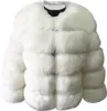 Donna Cappotto in Pelliccia sintetica Giacca invernale in Anteprima dell’immagine prodotto 1