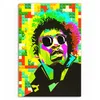 DEQOART Hybrid Leinwand Bild 60x90 cm 'Ikone in Pixel' Produktbild-Vorschau 2