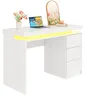 Scrivania Okwish con illuminazione a LED, scrivania da Anteprima dell’immagine prodotto 4