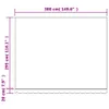 vidaXL Toile de store Multicolore Rayé 4x3 m Voir les images du produit 7