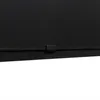 A close-up view of a black object with a small latch or clip. Produktbild-Vorschau