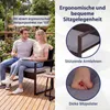 Komfortní zahradní set pro 4 osoby, skládající se ze 4 Náhled obrázku produktu 4