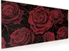 Küchenrückwand Spritzschutz Glas mit Motiv Rosenmuster Produktbild-Vorschau 1