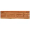 vidaXL Wandregal 90x30x2,5 cm Rechteckig Massivholz Akazie Produktbild-Vorschau 5