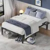 A bedroom scene with a bed, bedding, and decorative items. Produktbild-Vorschau