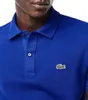Lacoste Polo blau einfarbig Baumwoll-Piqué Produktbild-Vorschau 11