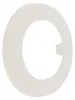 tecuro Universal Siphonrosette Ø 78 mm für Wandrohr Ø 50 Produktbild-Vorschau 1