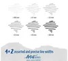 STAEDTLER Finliner 308 SB6P czarny 6 sztuk/opakowanie Podgląd zdjęcia produktu 23
