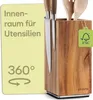 Praknu Messerblock Magnetisch 360° drehbar ohne Messer Produktbild-Vorschau 1
