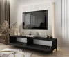 TV- Schrank COLETTE IV 175 cm Schwarz / Schwarz matt mit Produktbild-Vorschau 2