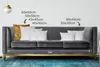 MuchoWow® Zierkissen Sofakissen Wohnzimmer Dekokissen 60x60 Produktbild-Vorschau 3
