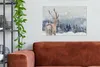 MuchoWow® - Leinwandbilder - Winter - Hirsche - Tiere, Produktbild-Vorschau 2