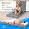 ELONEO Matelas pliant 65x195x9cm, Matelas pliant enfants Voir les images du produit 7
