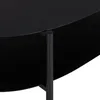 Table basse 'Enebakk' 112 x 62 x 40,5 cm noir Voir les images du produit 8