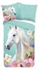Duvet cover Good Morning 135x200 + 1* 80x80 cm - horse with Produktbild-Vorschau 1