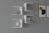 Skye Decor, Base- Base SSE, bianco, mensole a muro, Anteprima dell’immagine prodotto 2
