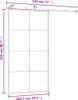 vidaXL Posuvné dveře s kováním 102,5x205 cm ESG sklo a Náhled obrázku produktu 8