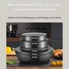 13-teiliges Induktions-Kochgeschirr Set mit abnehmbaren Produktbild-Vorschau 12